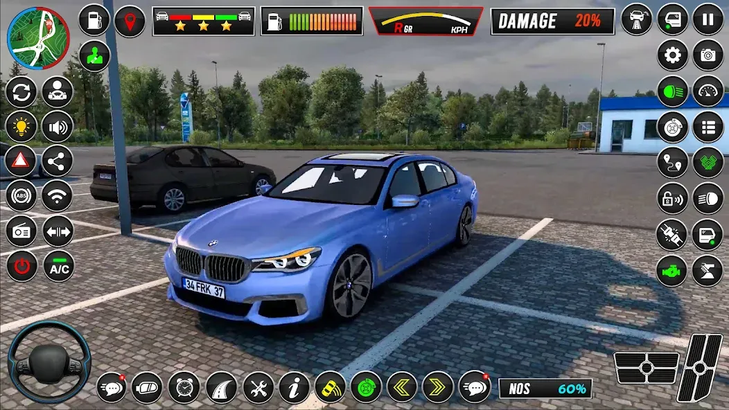 Car Driving Game - Car Game 3D (Кар Драивинг Геим)  [МОД Бесконечные монеты] Screenshot 1