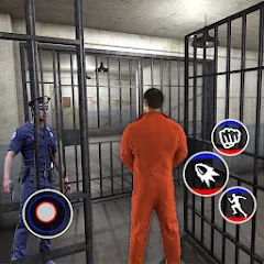 Взломанная Prison Escape- Jail Break Game (Побег из тюрьмы 3D)  [МОД Много денег] - полная версия apk на Андроид