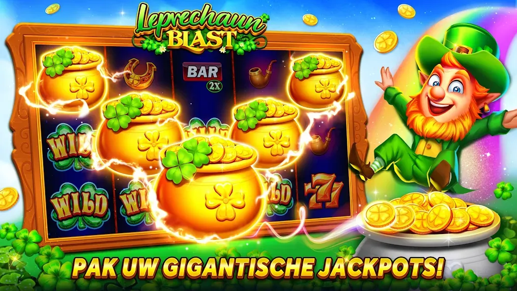 Jackpot World™ - Slots Casino (Джекпот Ворлд)  [МОД Бесконечные монеты] Screenshot 1