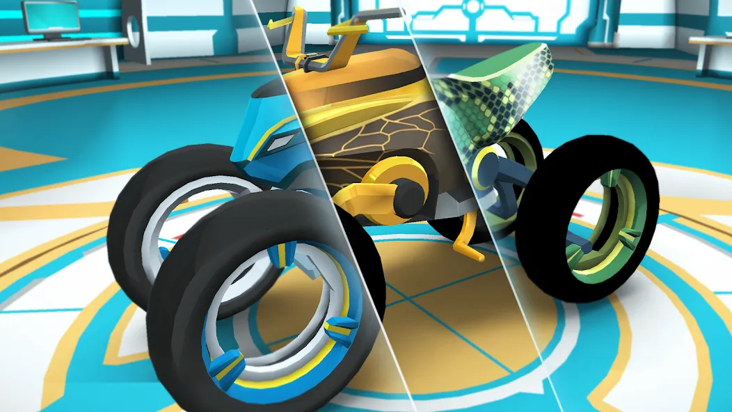 Gravity Rider: Space Bike Race (Гравити Райдер)  [МОД Menu] Screenshot 1