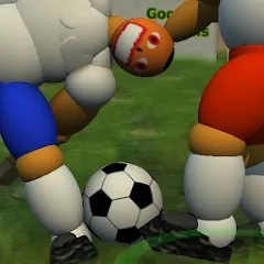 Взлом Goofball Goals Soccer Game 3D (Гуфбол Голз Соккер Гейм 3Д)  [МОД Бесконечные монеты] - последняя версия apk на Андроид