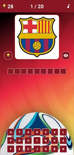 Guess the Soccer Logo Quiz  [МОД Mega Pack] Screenshot 3