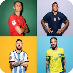 Скачать взлом Guess The Soccer Player Quiz  [МОД Много монет] - последняя версия apk на Андроид