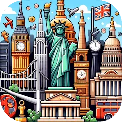 Взлом Capitals of the World - Quiz 1  [МОД Unlocked] - стабильная версия apk на Андроид