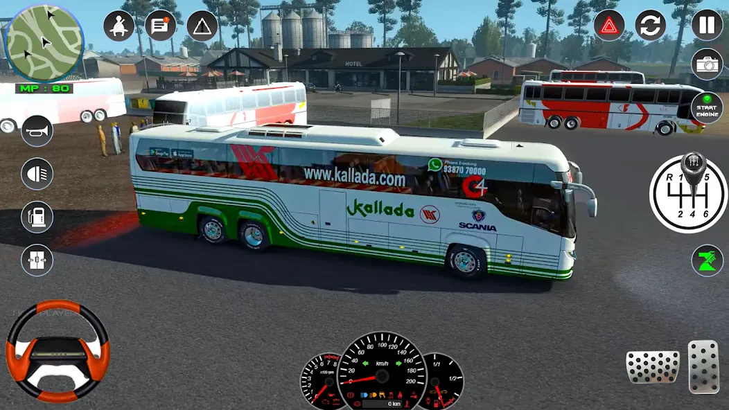 Bus Simulator 2023 - City Bus  [МОД Все открыто] Screenshot 5