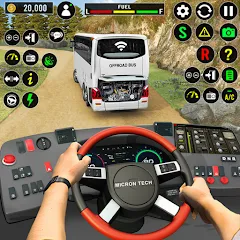 Взлом Bus Simulator 2023 - City Bus  [МОД Все открыто] - стабильная версия apk на Андроид