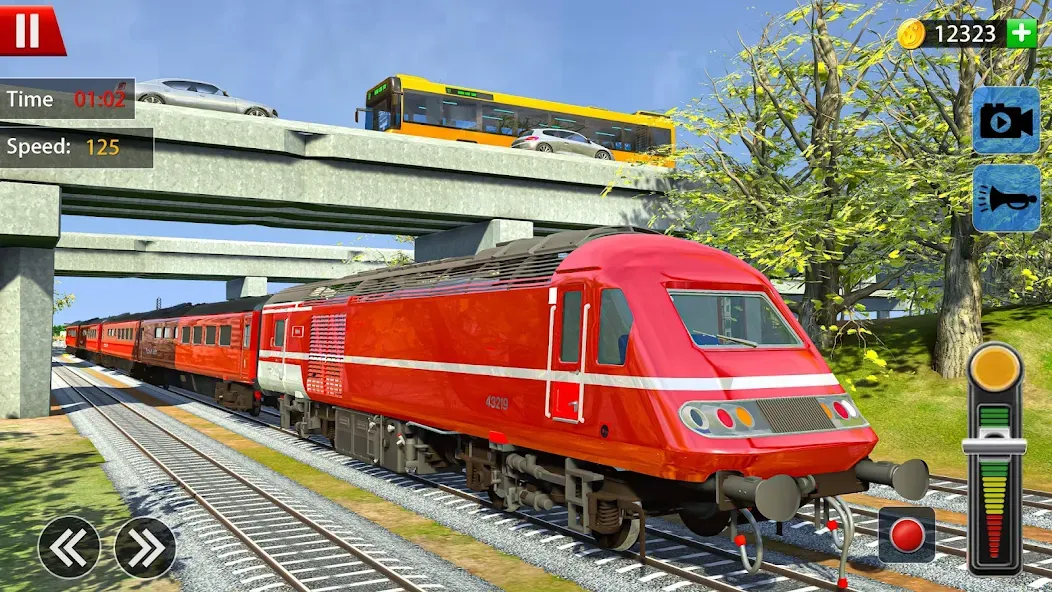 Train Driver Simulator Game  [МОД Бесконечные деньги] Screenshot 1