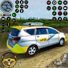 Взломанная City Taxi Games Taxi Simulator (Русские такси игры на автомобилях)  [МОД Бесконечные деньги] - последняя версия apk на Андроид