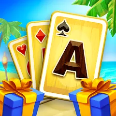 Взлом Tiki Solitaire TriPeaks (Тики Солитер ТриПикс)  [МОД Unlocked] - последняя версия apk на Андроид