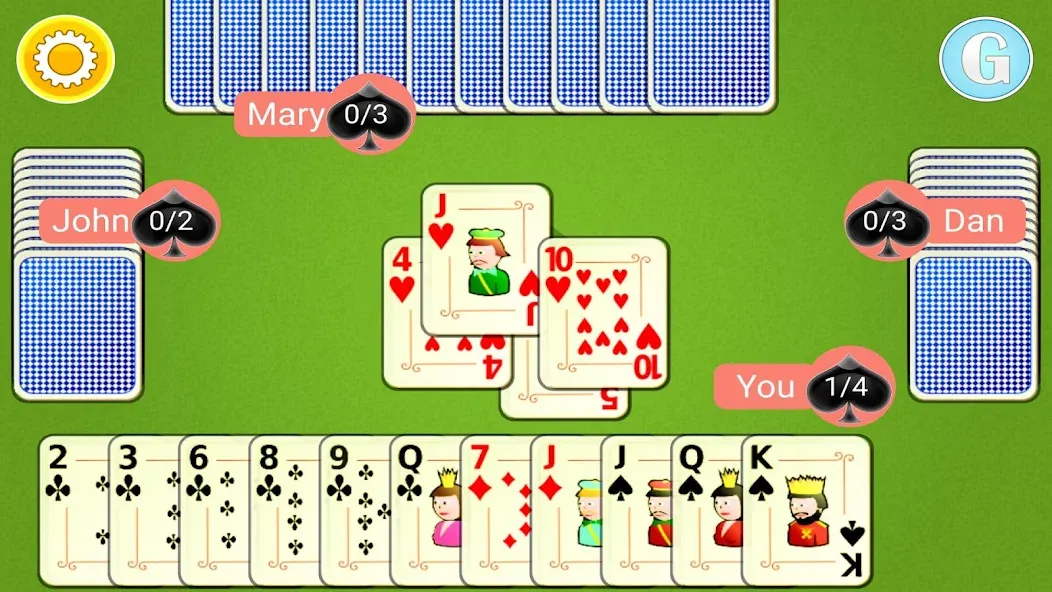 Spades Mobile  [МОД Бесконечные монеты] Screenshot 5