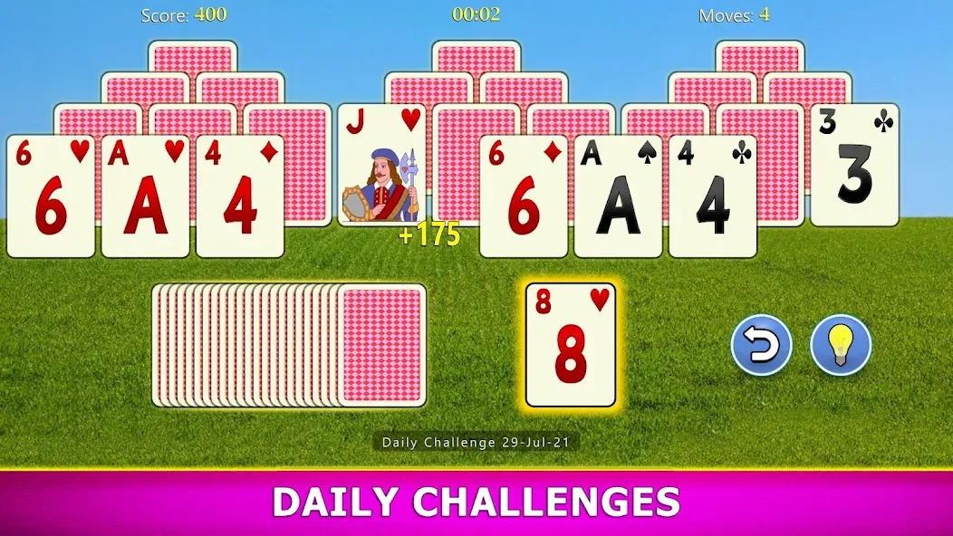 TriPeaks Solitaire Mobile  [МОД Mega Pack] Screenshot 5