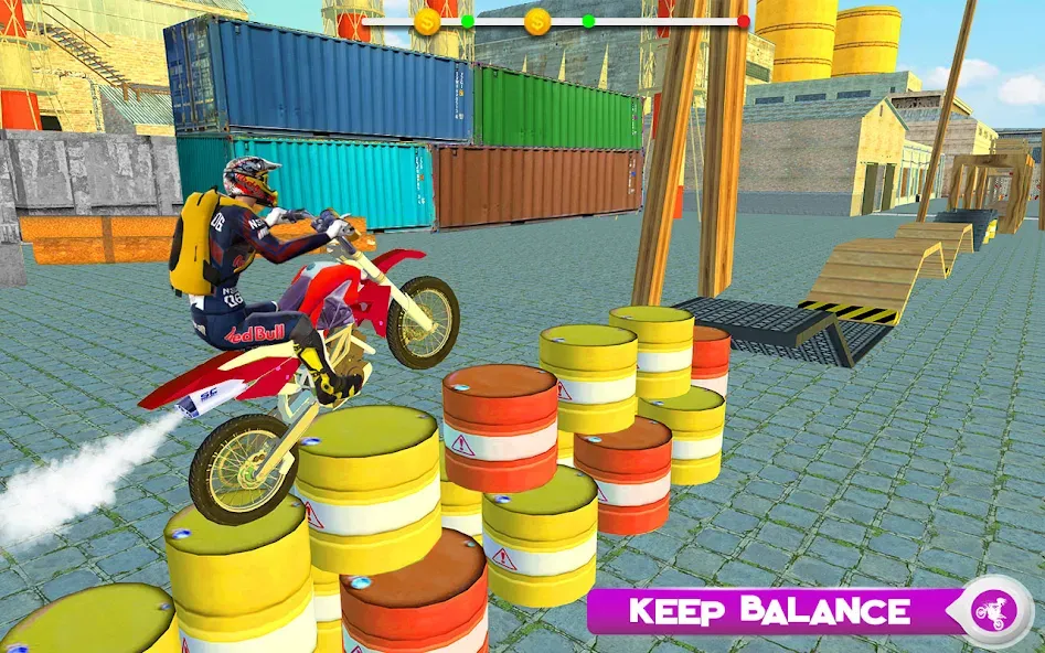 Motor Bike Stunt Racing Games (Мотор Байк Стант Гонки Игры)  [МОД Бесконечные деньги] Screenshot 4