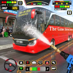 Взлом City Bus Simulator Bus Games (Сити Бас Симулятор Бас Игры)  [МОД Menu] - стабильная версия apk на Андроид