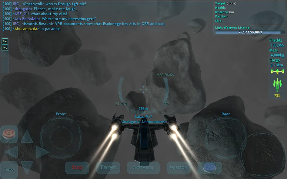 Vendetta Online (3D Space MMO) (Вендетта Онлайн)  [МОД Много монет] Screenshot 5