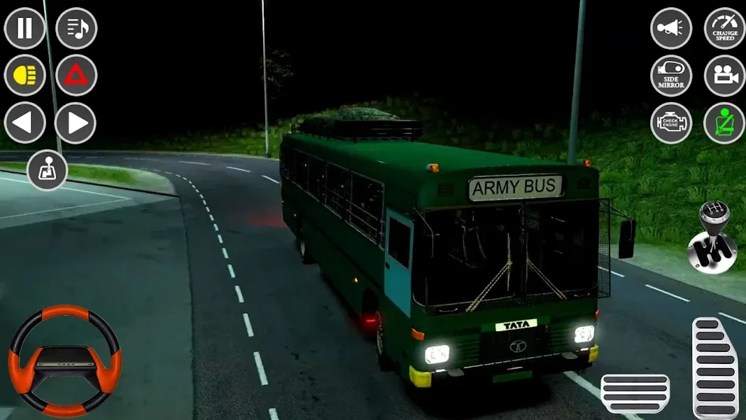 US Military Coach Simulator 3D  [МОД Бесконечные монеты] Screenshot 5