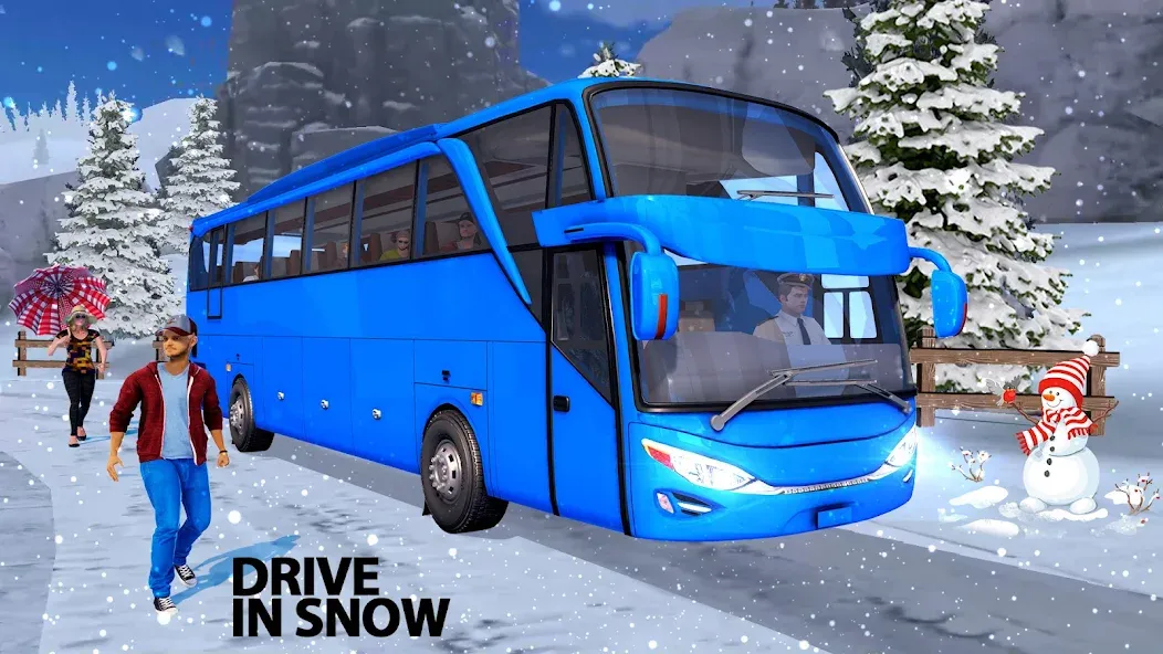 Modern Bus Simulator: Bus Game  [МОД Бесконечные деньги] Screenshot 2