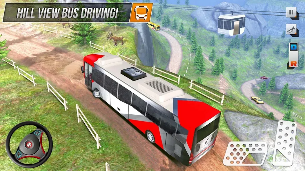 Modern Bus Simulator: Bus Game  [МОД Бесконечные деньги] Screenshot 5