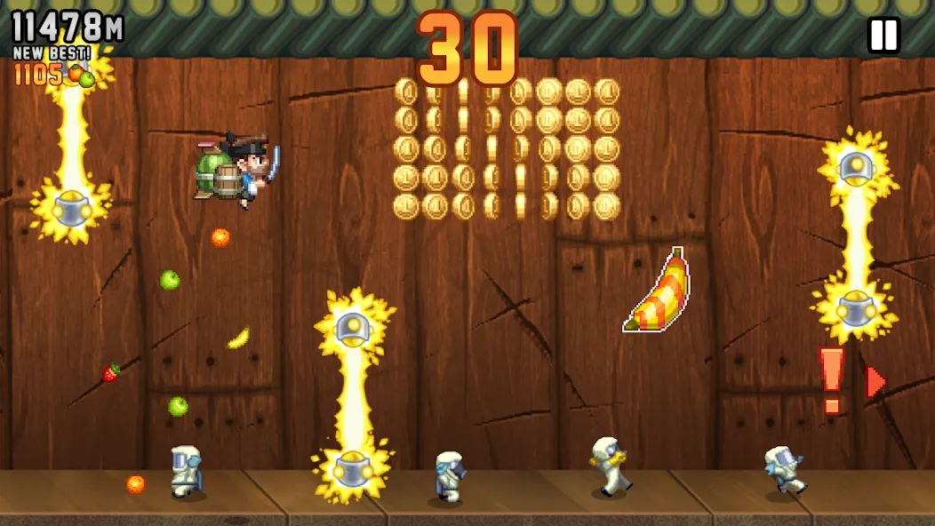 Jetpack Joyride (Джетпак Джойрайд)  [МОД Много монет] Screenshot 5