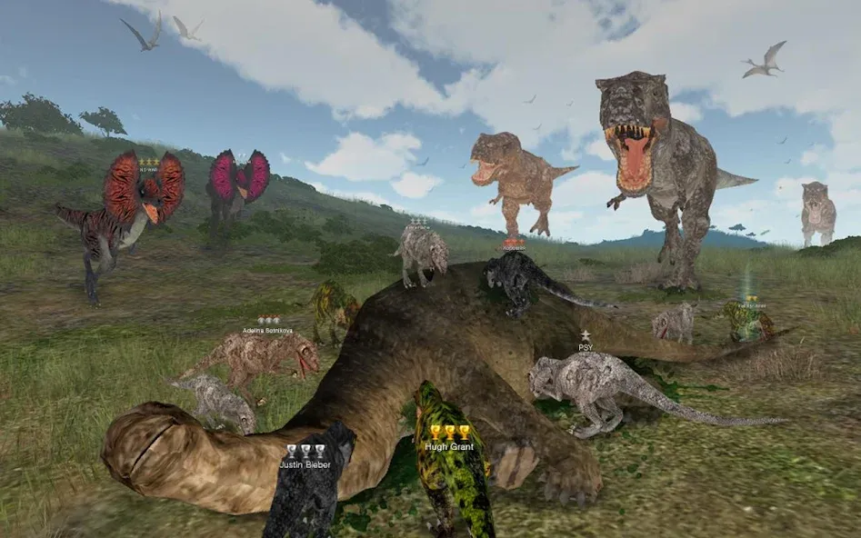 Dinos Online (Динос Онлайн)  [МОД Unlimited Money] Screenshot 2