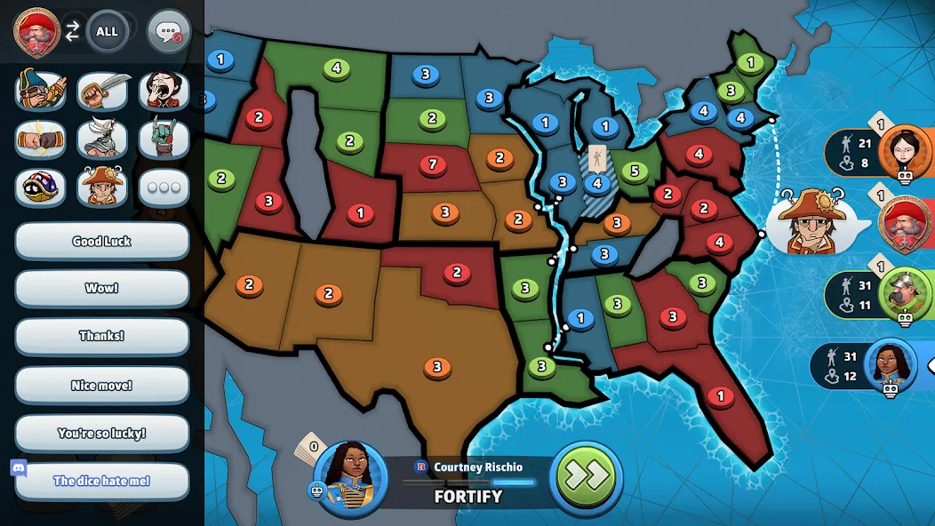 RISK: Global Domination (РИСК)  [МОД Меню] Screenshot 3