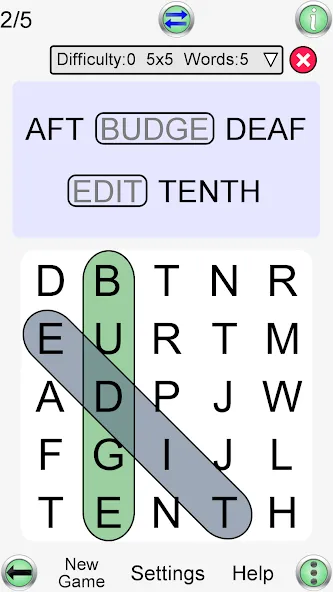 Word Search Ultimate  [МОД Бесконечные монеты] Screenshot 2