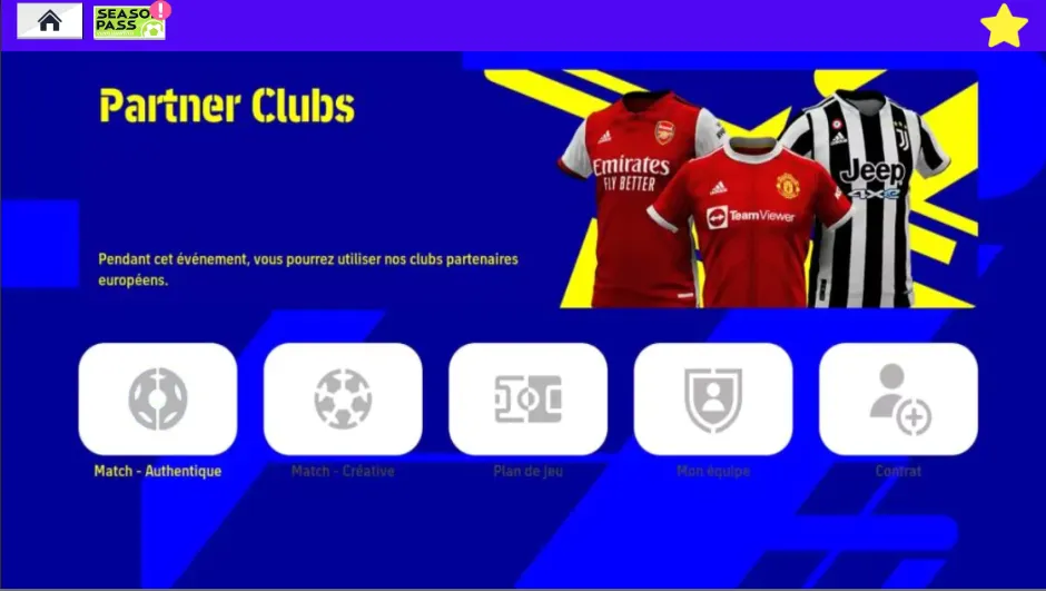 PESfOOTBALL MOBILE 2023 (ПЕСФУТБОЛ МОБИЛЬНАЯ 2023)  [МОД Unlimited Money] Screenshot 1