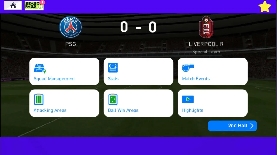 PESfOOTBALL MOBILE 2023 (ПЕСФУТБОЛ МОБИЛЬНАЯ 2023)  [МОД Unlimited Money] Screenshot 2