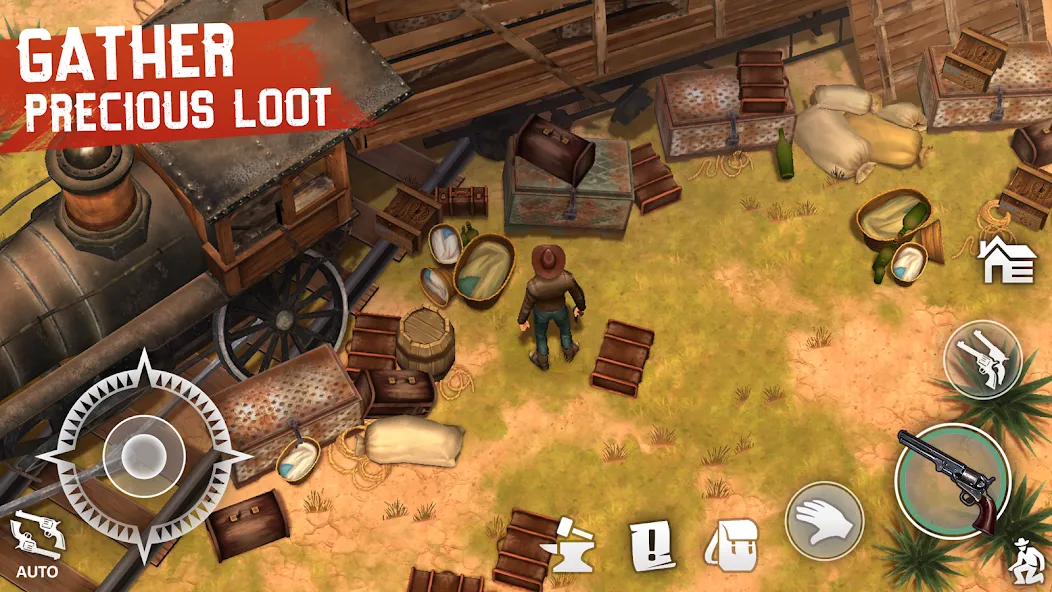 Westland Survival: Cowboy Game (Вестланд Сурвайвал)  [МОД Menu] Screenshot 4