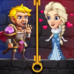Взломанная Mr. Knight: Pin Puzzles  [МОД Много денег] - полная версия apk на Андроид