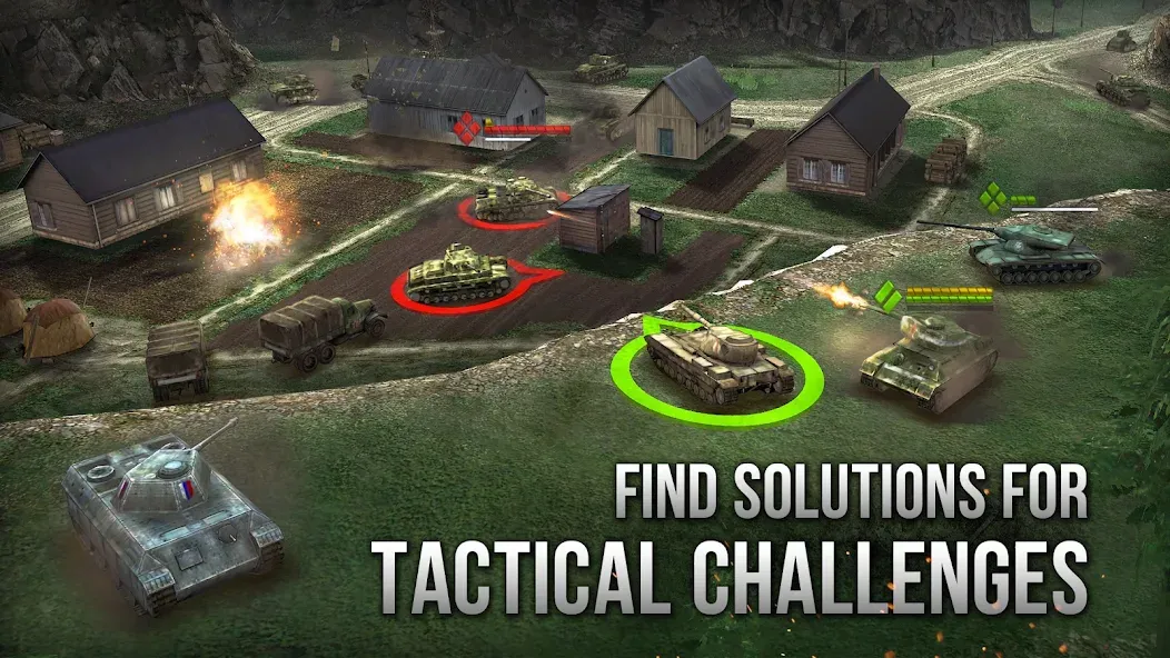 Armor Age: WW2 tank strategy (Армор Эйдж)  [МОД Menu] Screenshot 4