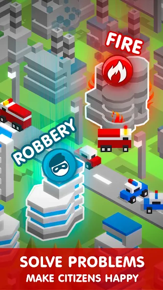 Tap Tap: Idle City Builder Sim  [МОД Unlocked] Screenshot 4
