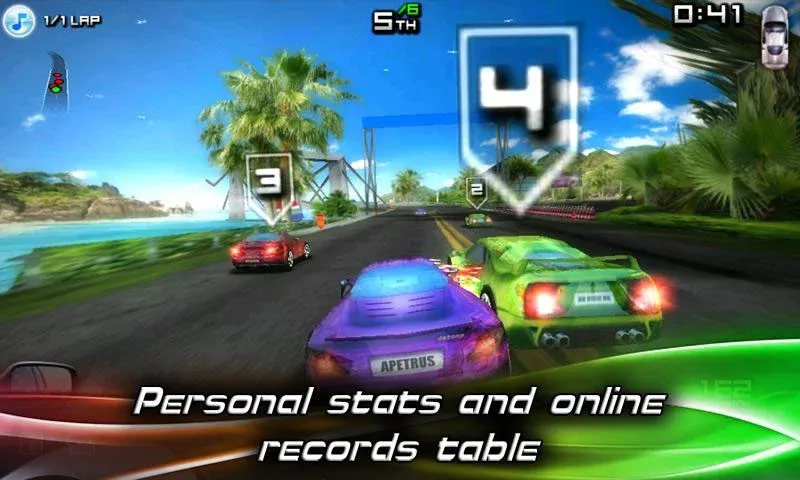 Race Illegal: High Speed 3D (Рейс Иллигал)  [МОД Много монет] Screenshot 4