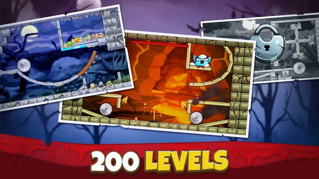 Crush the Monsters：Foul Puzzle  [МОД Menu] Screenshot 4