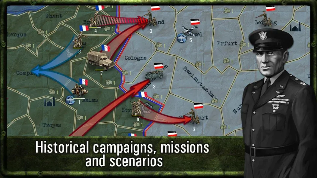 Strategy & Tactics: WW2  [МОД Много монет] Screenshot 2