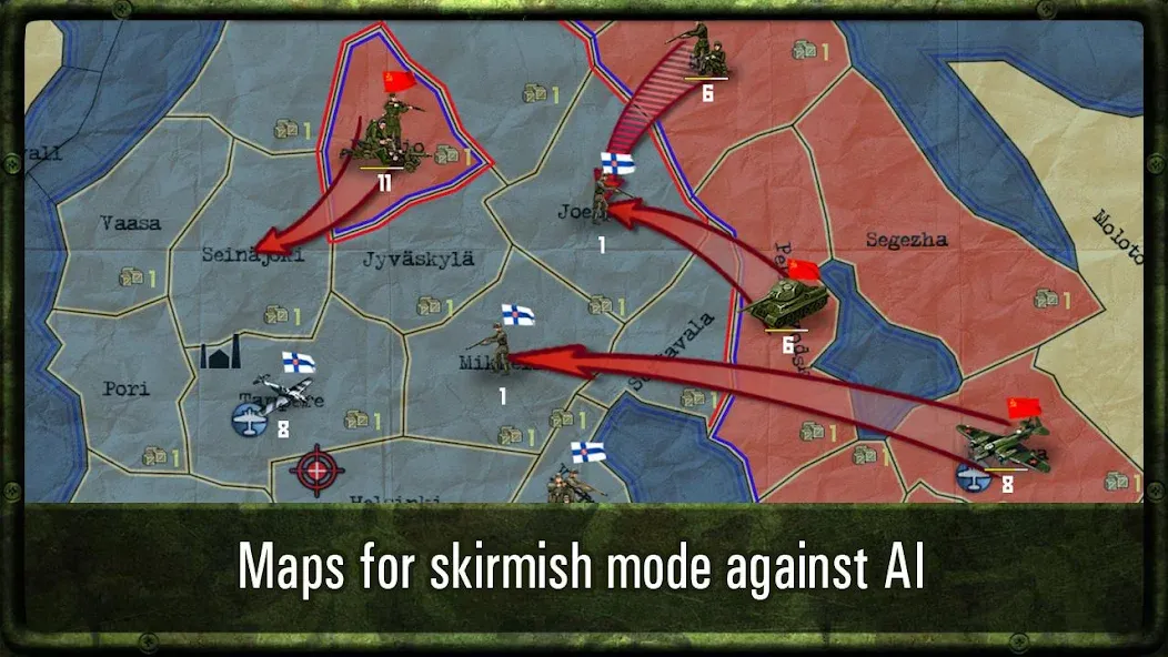 Strategy & Tactics: WW2  [МОД Много монет] Screenshot 5