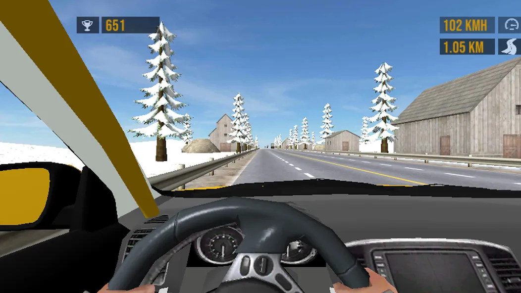 Highway Traffic Car Racer (Хайвей Трафик Кар Рейсер)  [МОД Menu] Screenshot 2