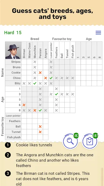 Cross Logic: Smart Puzzle Game (Кросс Лоджик)  [МОД Много денег] Screenshot 5