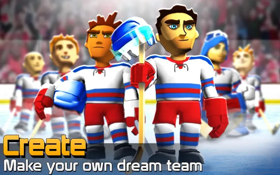 BIG WIN Hockey (БИГ ВИН Хоккей)  [МОД Меню] Screenshot 1