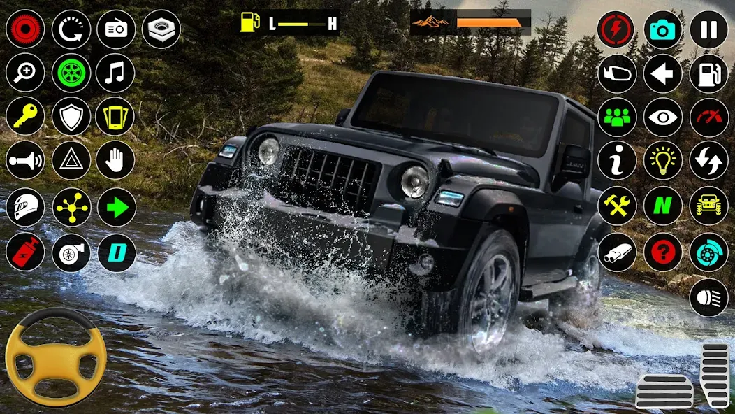 Offroad SUV: 4x4 Driving Game. (Оффроуд внедорожник)  [МОД Бесконечные деньги] Screenshot 1