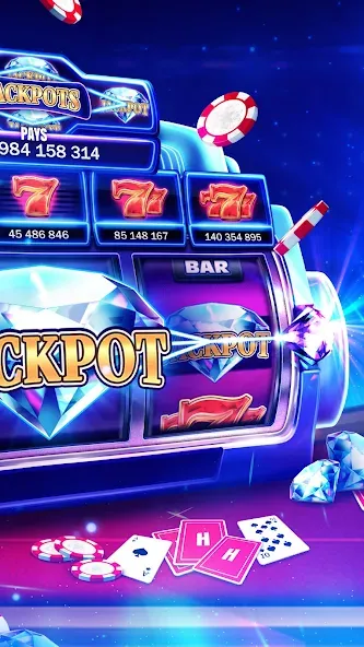 Huuuge Casino Slots Vegas 777 (Хьюдж Казино Слотс Вегас 777)  [МОД Все открыто] Screenshot 2