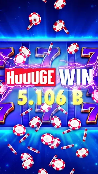 Huuuge Casino Slots Vegas 777 (Хьюдж Казино Слотс Вегас 777)  [МОД Все открыто] Screenshot 5