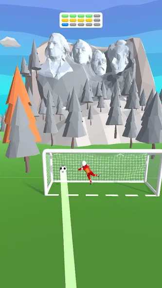 Goal Party - Soccer Freekick (Гоал Парти)  [МОД Все открыто] Screenshot 5