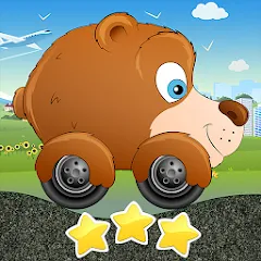 Скачать взломанную Racing car game for kids  [МОД Много денег] - последняя версия apk на Андроид