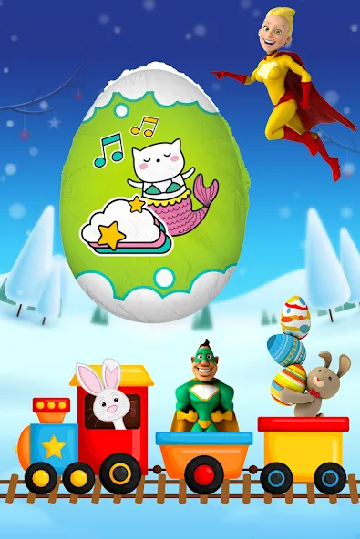 Surprise Eggs - Toddler games  [МОД Menu] Screenshot 4