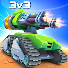 Взломанная Tanks a Lot - 3v3 Battle Arena  [МОД Все открыто] - полная версия apk на Андроид