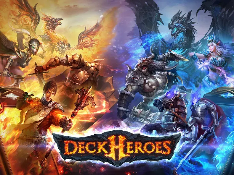 Deck Heroes: Legacy (Дек Герои)  [МОД Бесконечные монеты] Screenshot 1