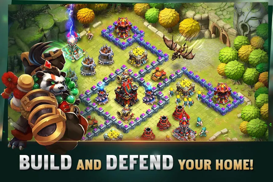 Clash of Lords 2: Guild Castle (Клэш оф Лордс 2)  [МОД Unlimited Money] Screenshot 1