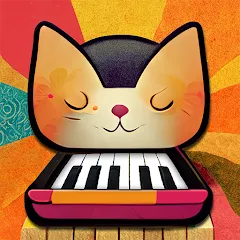 Скачать взломанную Cat Piano Meow - Sounds & Game  [МОД Бесконечные монеты] - полная версия apk на Андроид