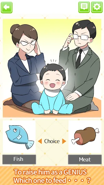 Nurturing’s nice choices  [МОД Unlimited Money] Screenshot 2