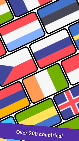 Geomi — Flags & Countries  [МОД Много монет] Screenshot 2